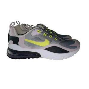 Nike Air Max270 React Sneakers Girls Multicolor Lace Up BQ0103-10 Size 6.5Y